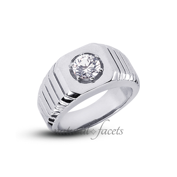 men's certified diamond rings